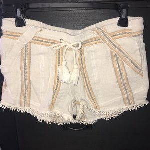 Boho flowy shorts